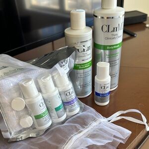 CLn body wash and face cleaning set